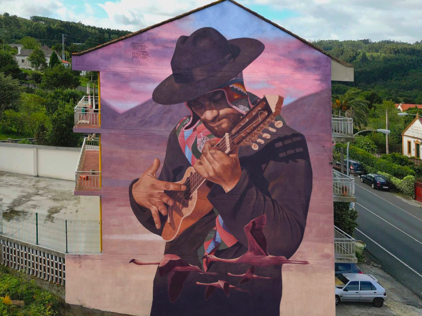 El mejor mural del mundo es chileno: la obra de Cristóbal Persona que conquistó a Street Art Cities