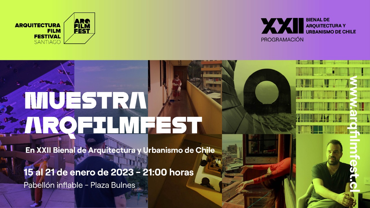ArqFilmFest lleva el cine a la Bienal de Arquitectura y Urbanismo
