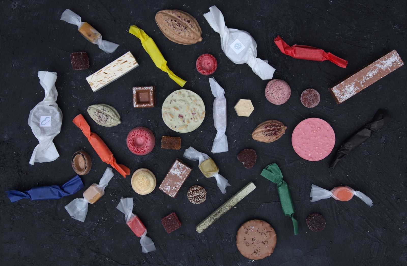 Cuatro artistas de los dulces