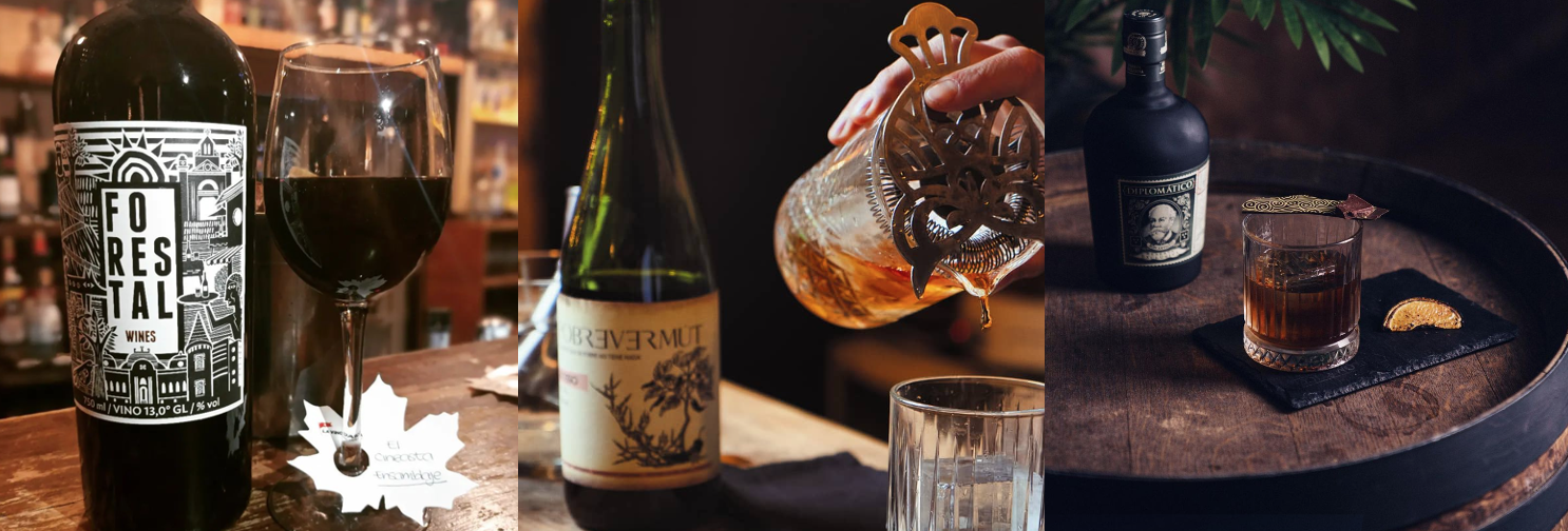 Vermut, vino, ron o gin: contacte al especialista